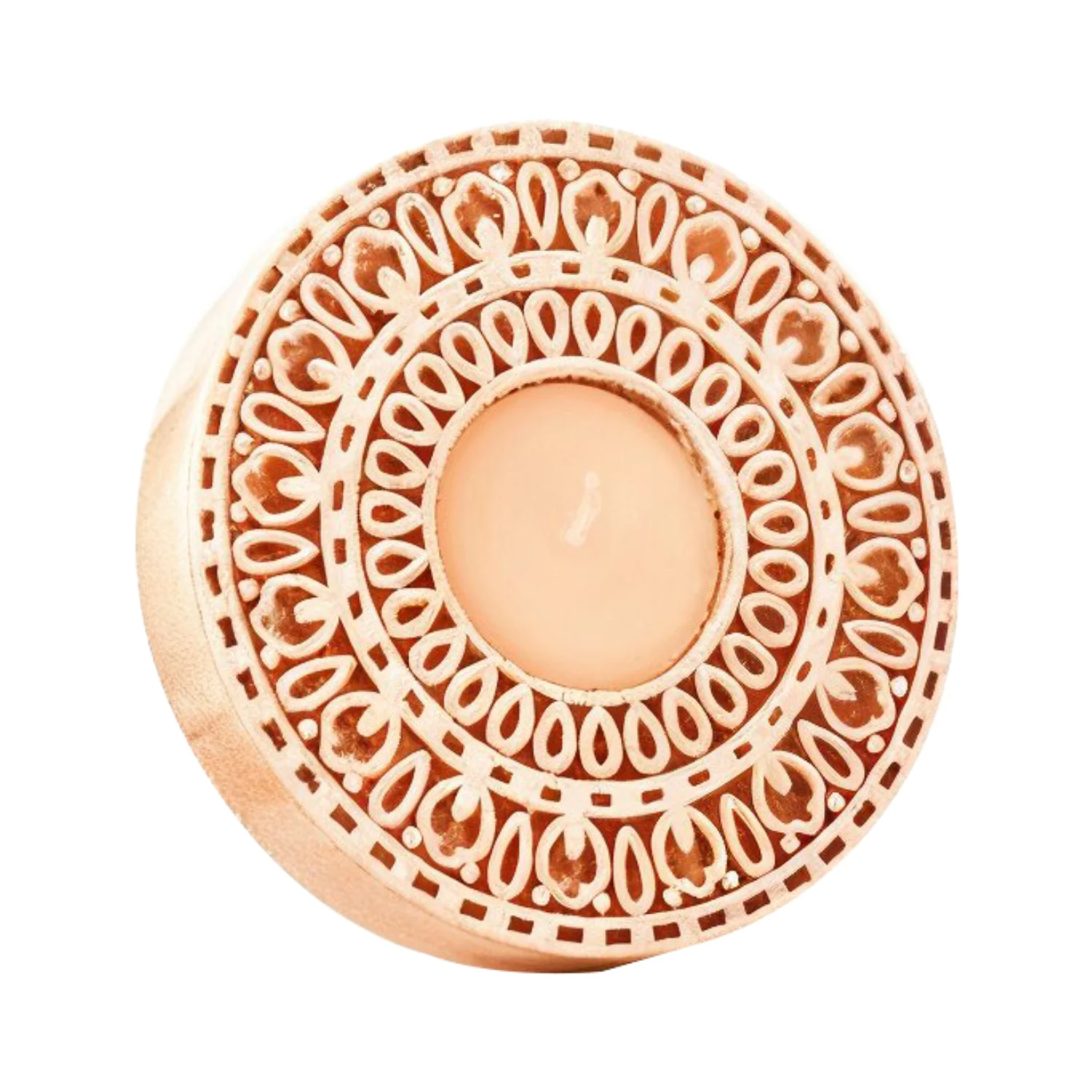 1Pc Wooden Candle Holder
