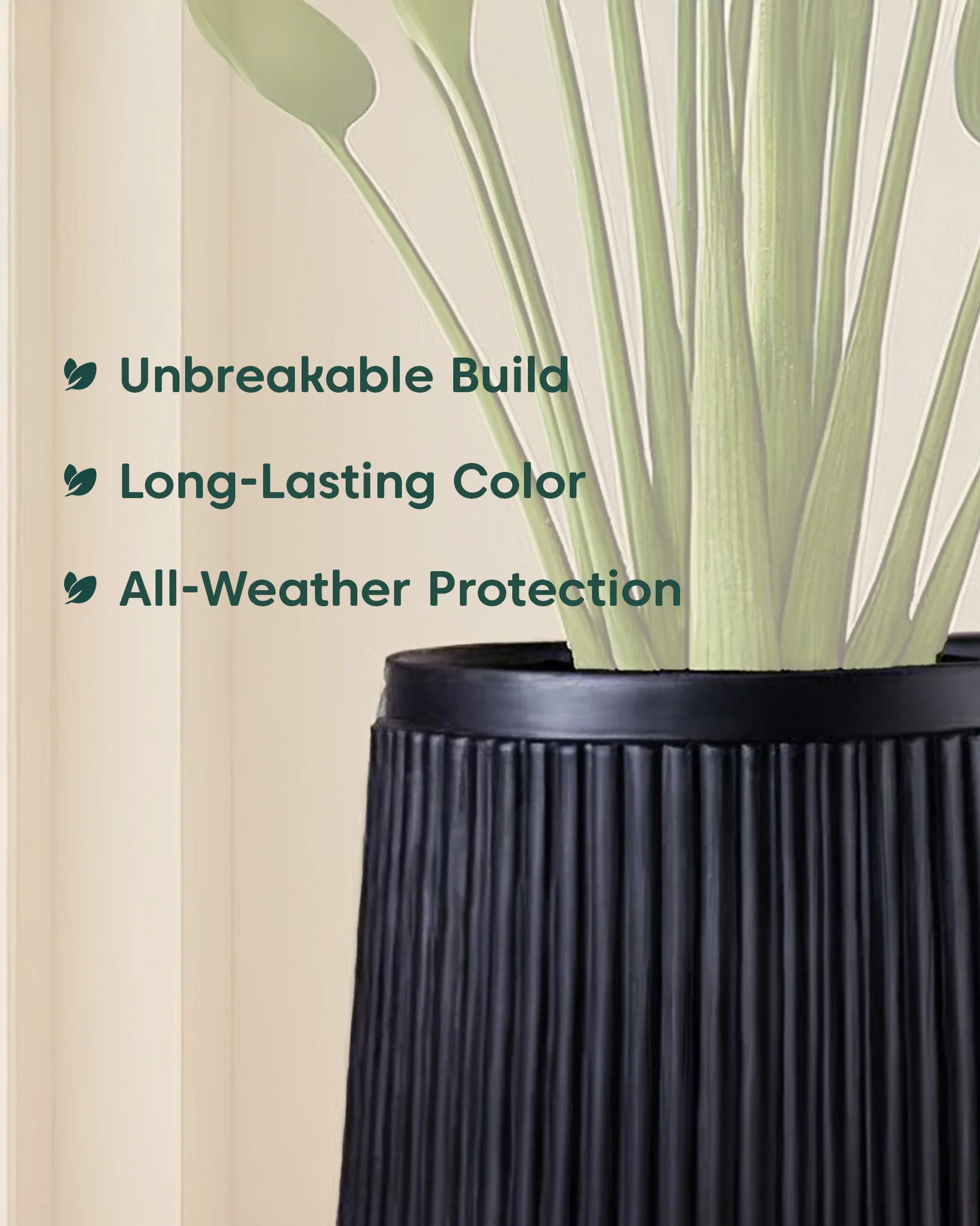 Amsterdam Muse Fiberglass Planter - Image 4
