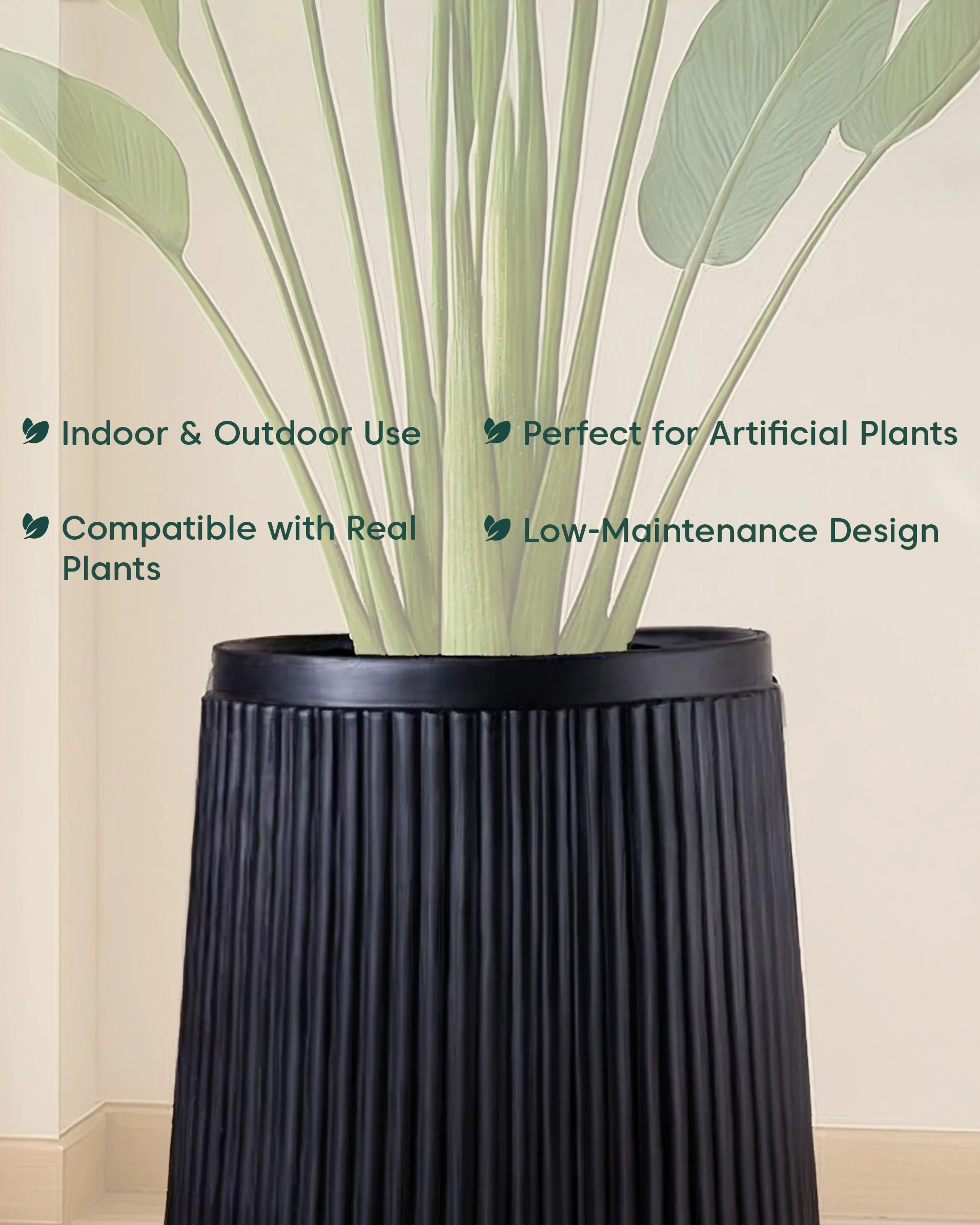 Amsterdam Muse Fiberglass Planter - Image 8