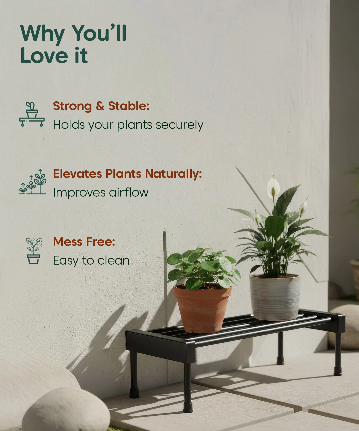 Elevate Plant Stand Duo – Pack of Two - Image 8