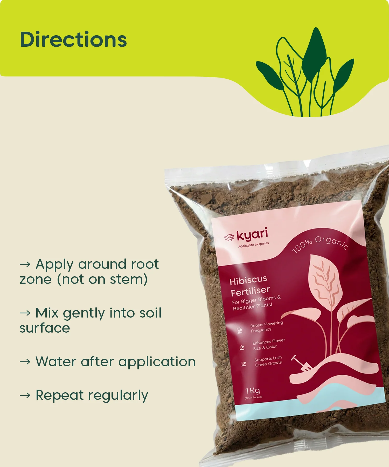 Kyari Hibiscus fertilizer 1kg - Image 5