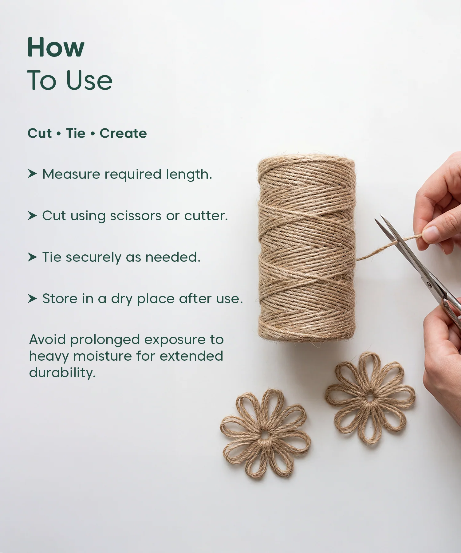 Natural Jute Decor Rope - Image 6