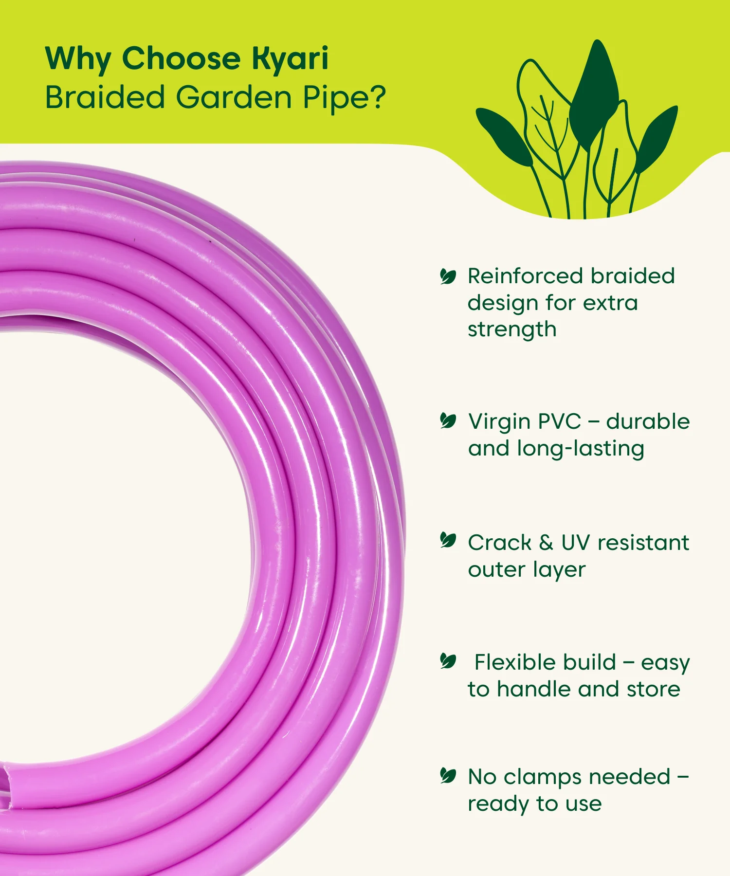 Non Braided without clamps 10mt 3/4" inch - Image 5