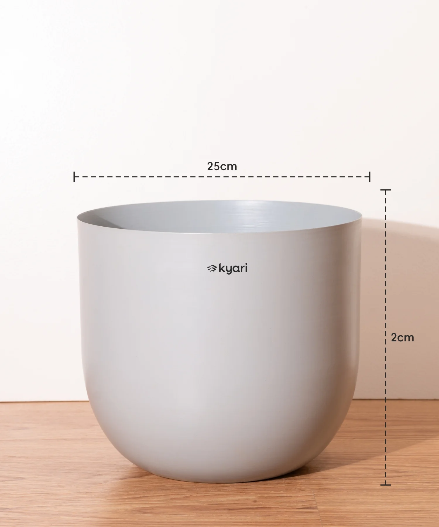 Pearl Planters - Set of 2 Metal Self Watering Pot Combo - Image 8