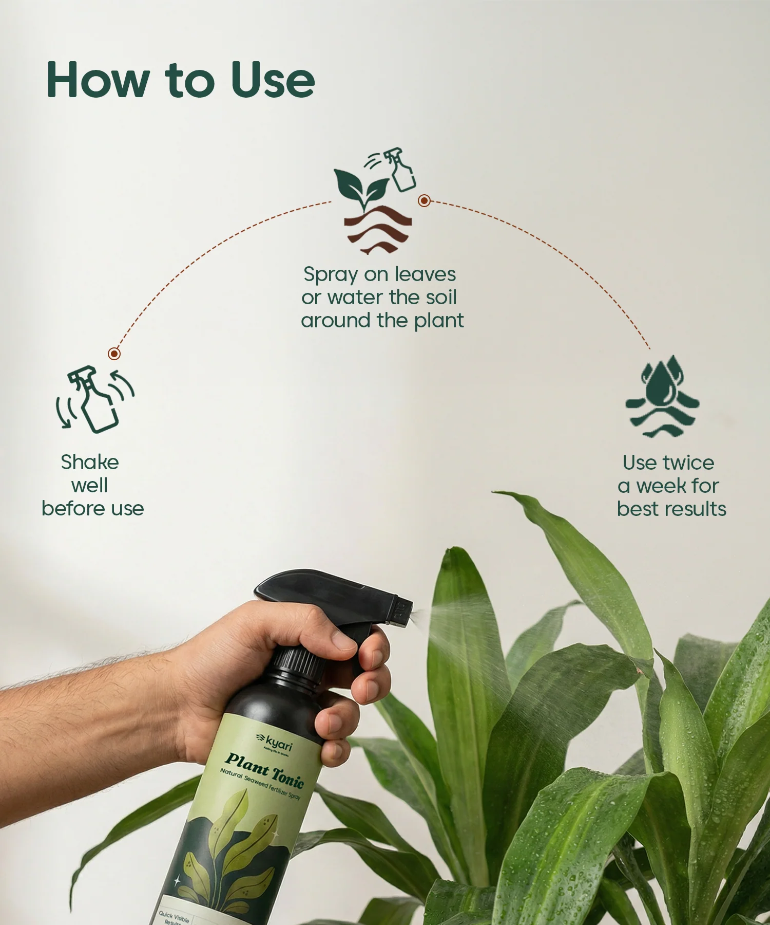Plant Tonic Spray (500 ML) – For Growth & Strong Roots - Image 4
