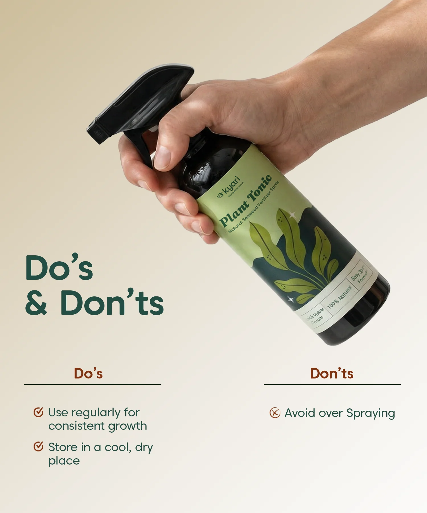 Plant Tonic Spray (500 ML) – For Growth & Strong Roots - Image 5
