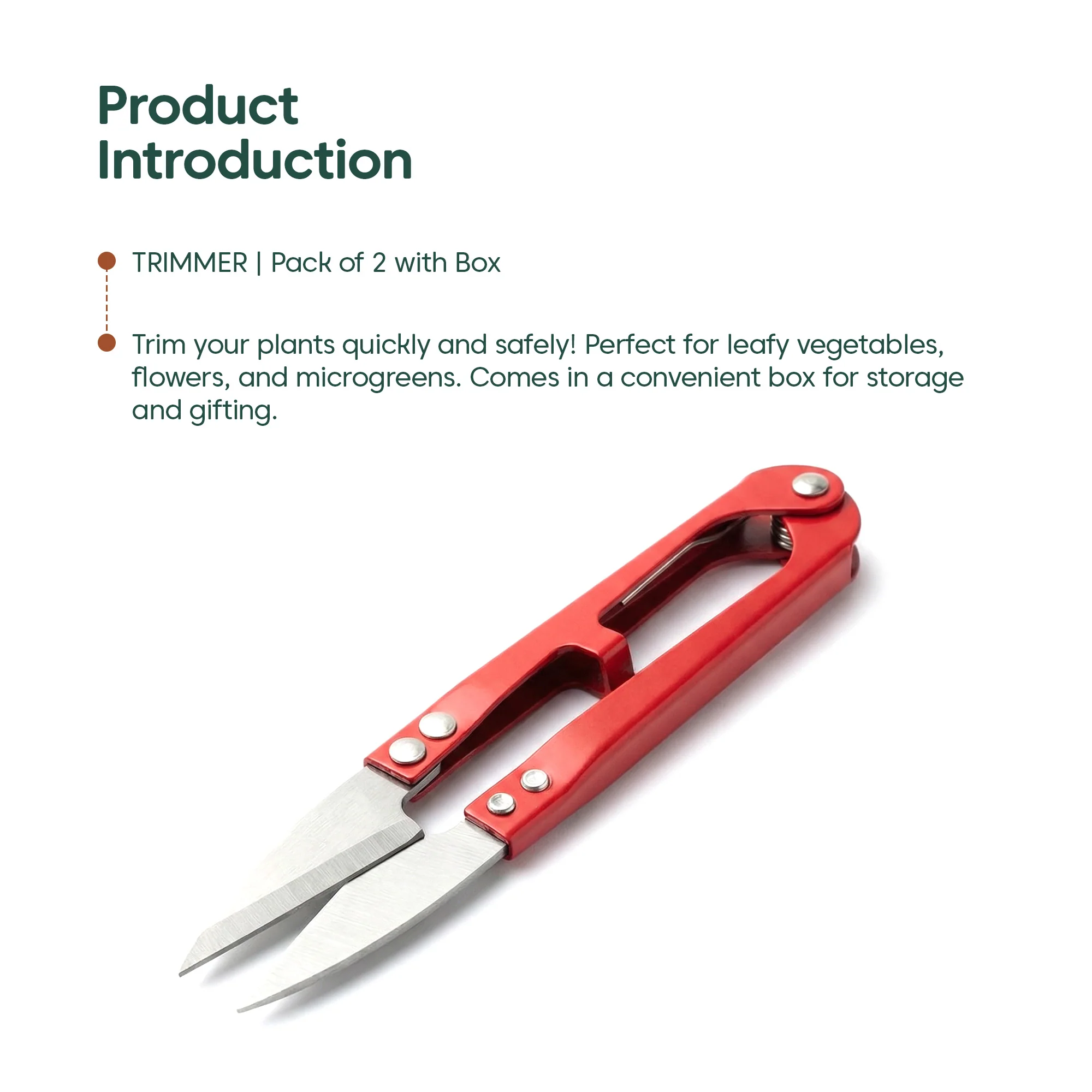 Plant Snips – Fine Precision Cutter for Plants - Thread Cutter - Image 10